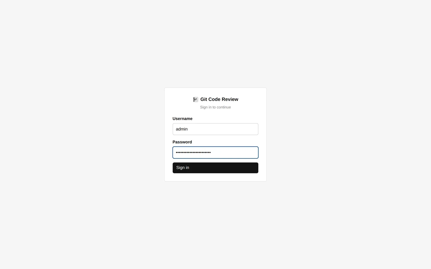Sign in. Local accounts with a second factor, or single sign on against any OpenID Connect provider. The first administrator password is printed once by the installer and has to be changed on first use.
